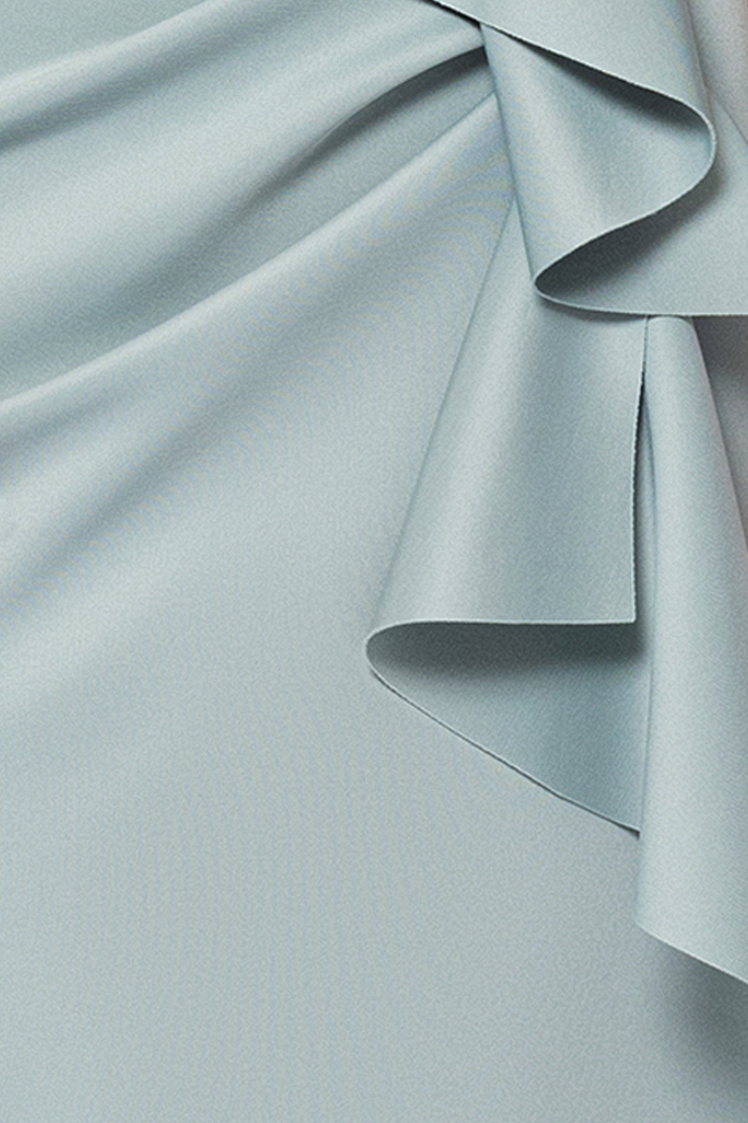 "Patti" Long Off the Shoulder Scuba Crepe Dress