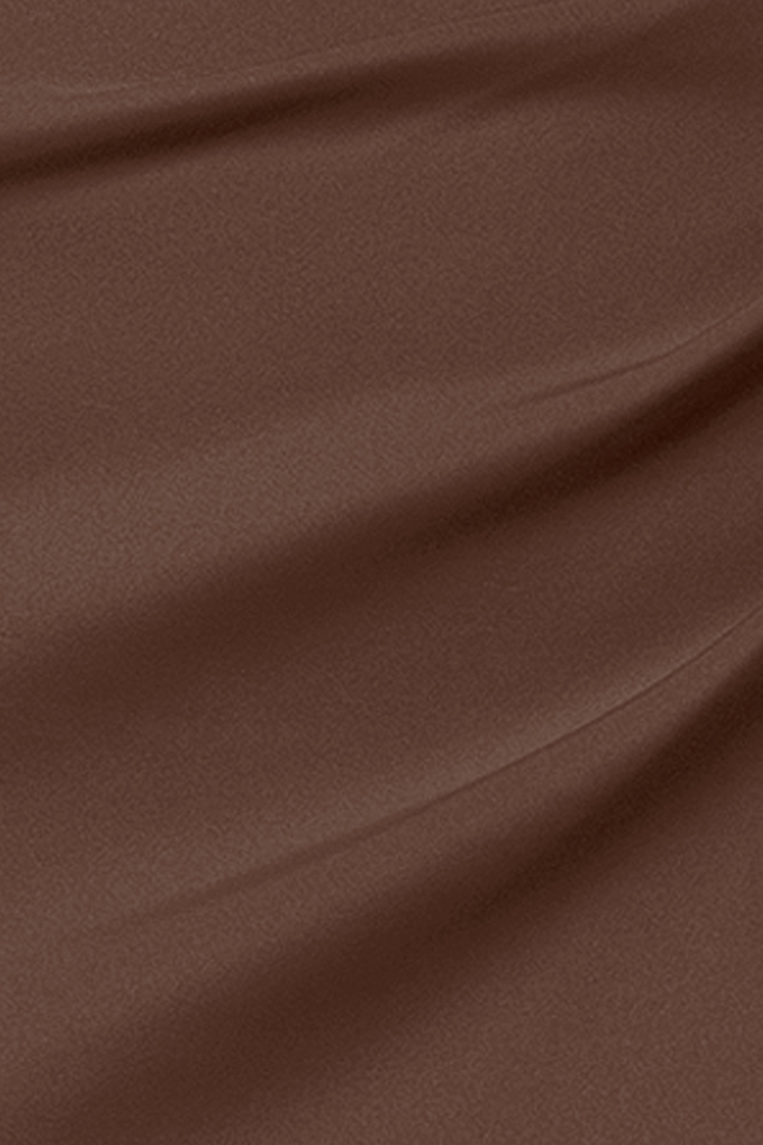 "Lenore " Long Asymmetrical Neckline Techno Scuba Dress