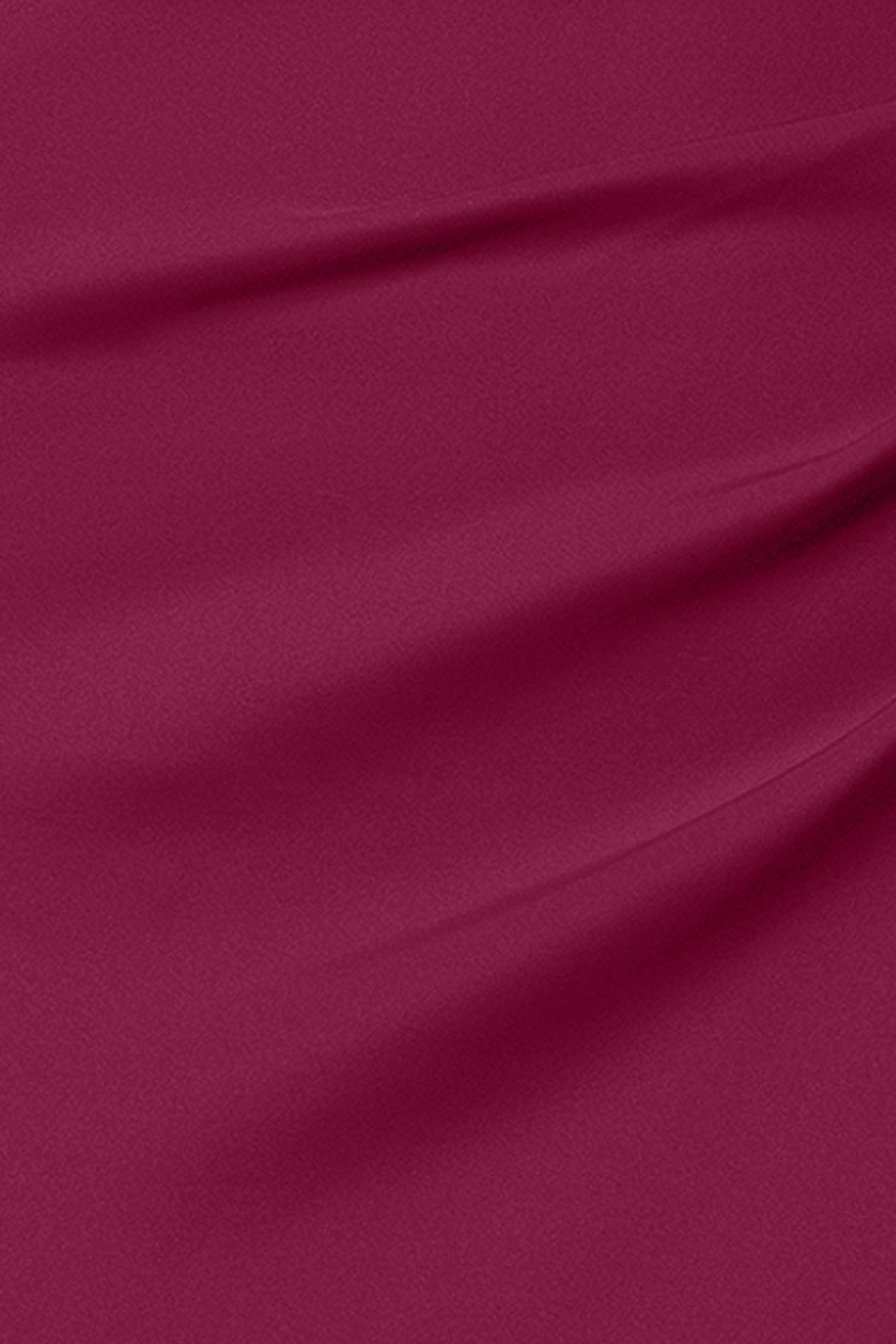 Petite "Lenore " Long Asymmetrical Neckline Techno Scuba Dress