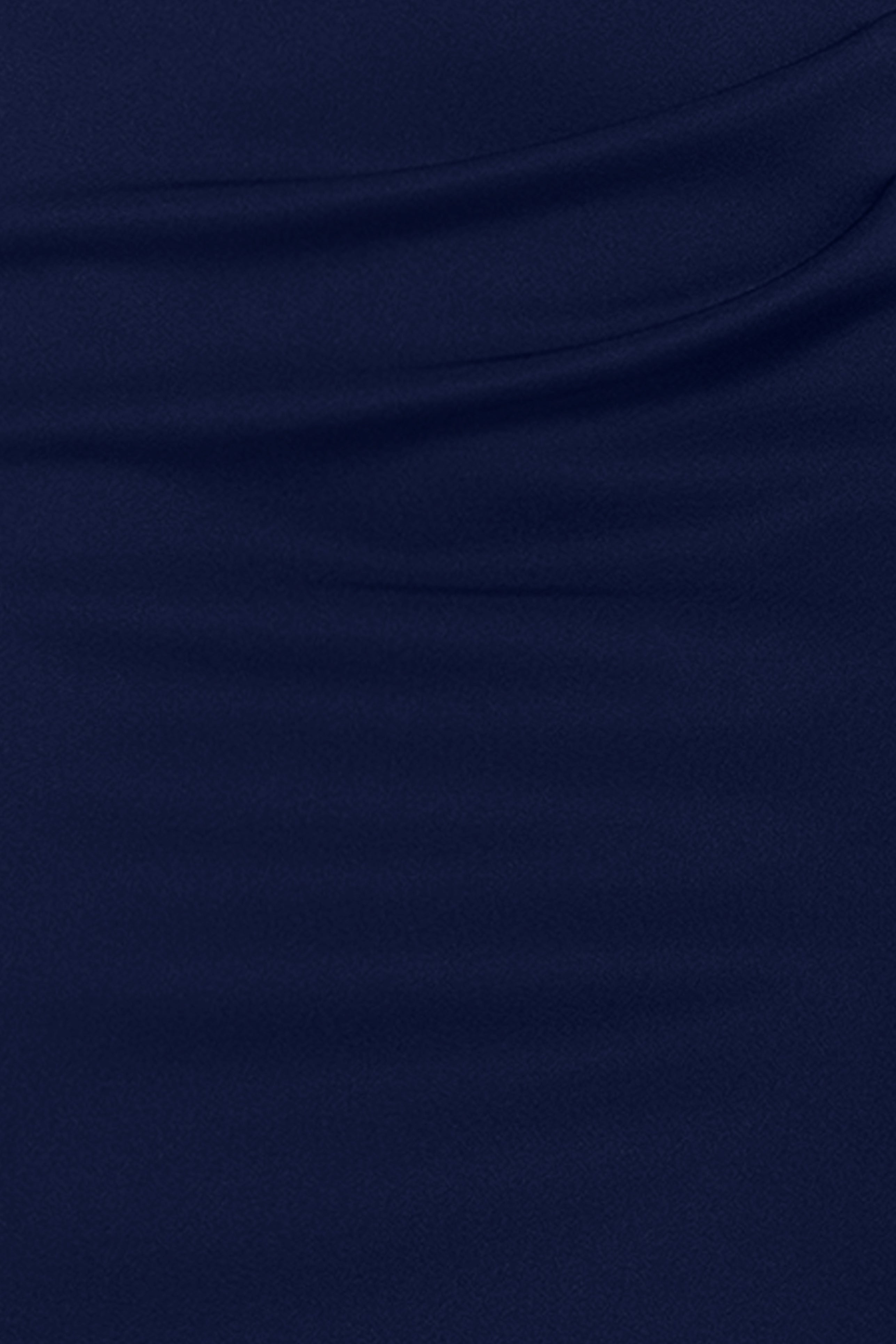 "Lenore " Long Asymmetrical Neckline Scuba Dress