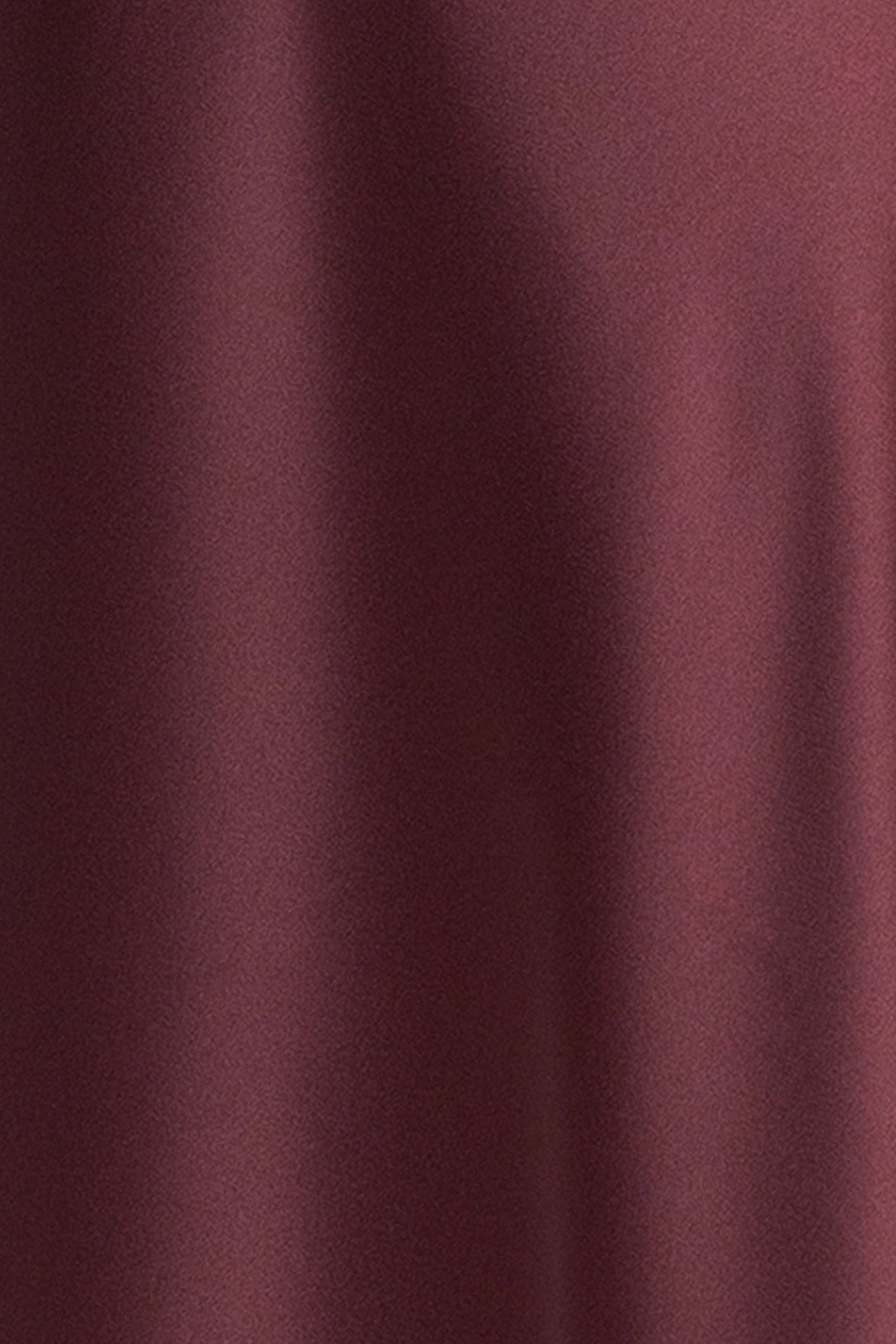 "Ruth" Satin High Tie Neck Backless Floor Length Dress