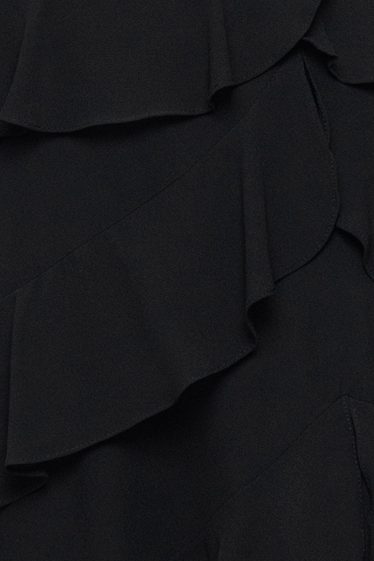 Petite "Penny" Chiffon Tiered Ruffle Dress