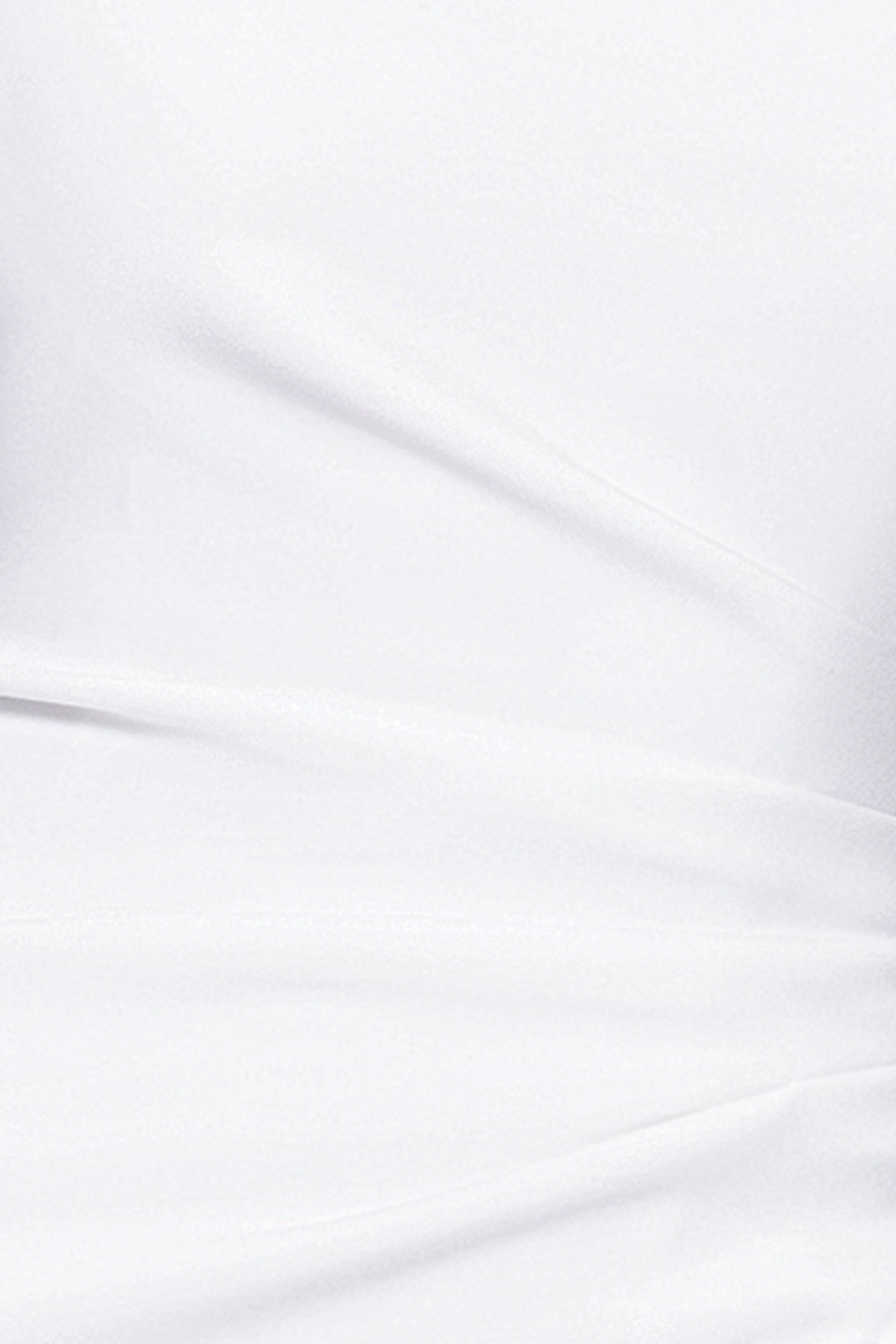 Petite "Carrie" Techno Scuba One Shoulder Knee Length Ruffle Dress