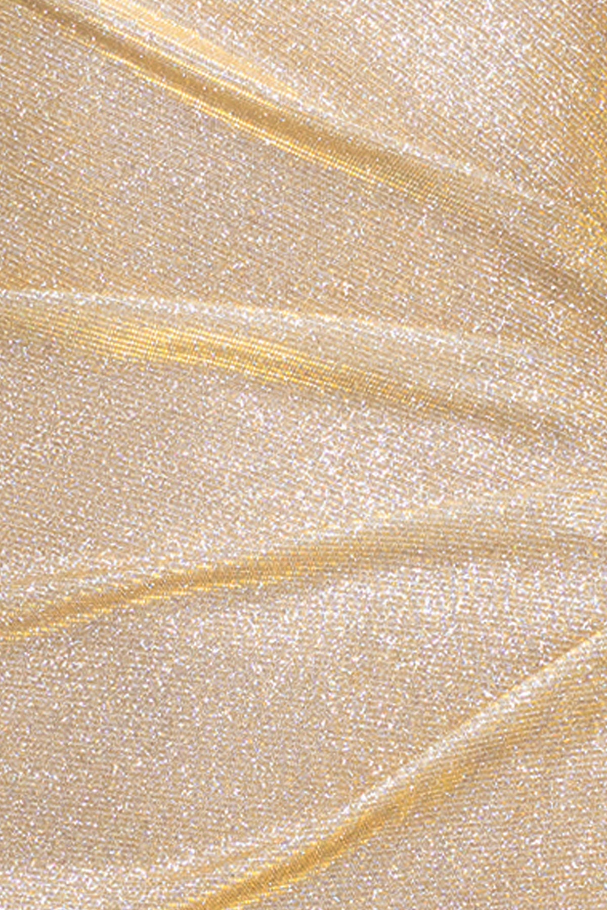 Petite "Shannon" Galaxy Glitter One Shoulder Ruffle Dress