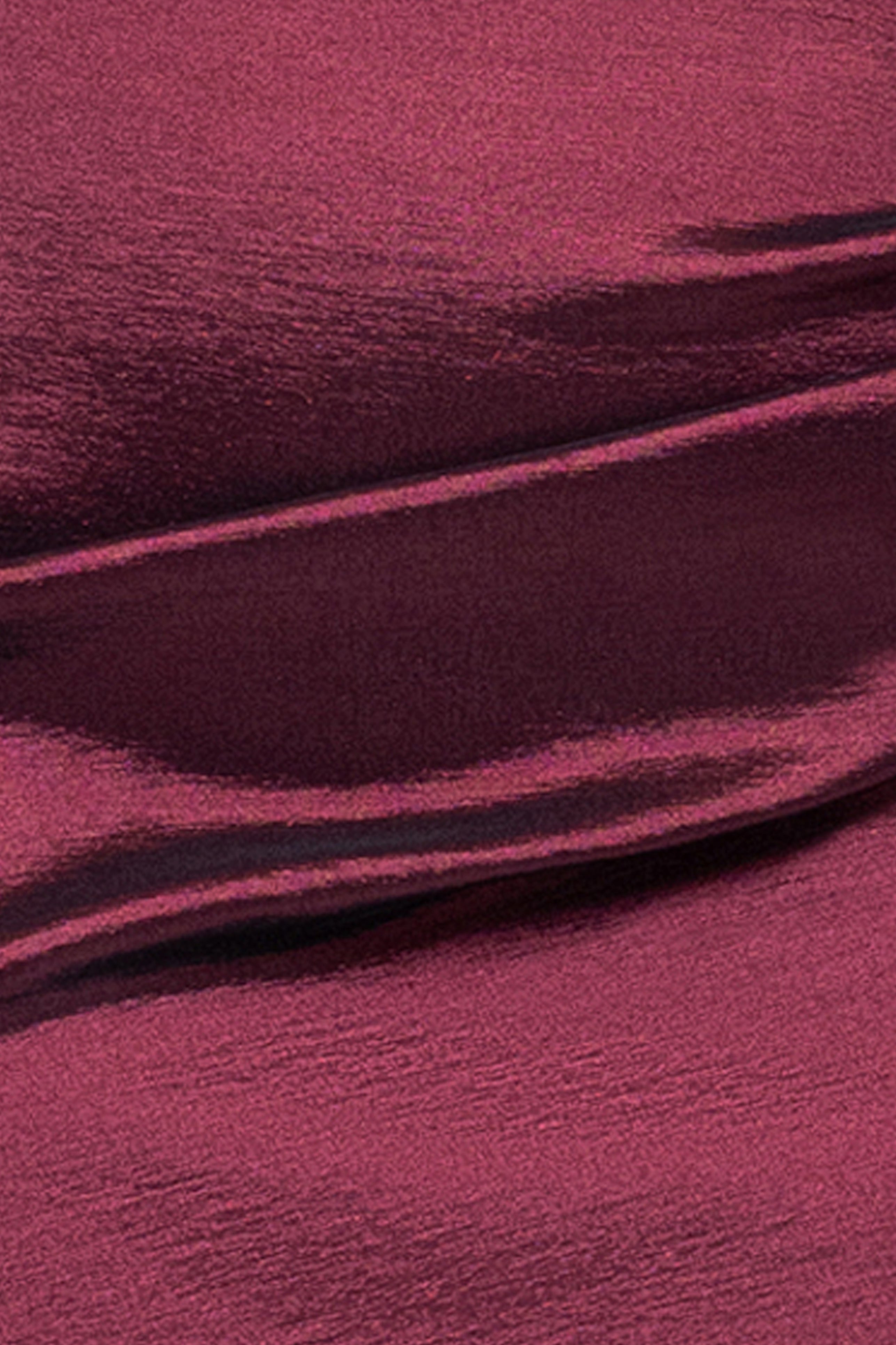 "Andie" Taffeta Off the Shoulder Rouched Dress