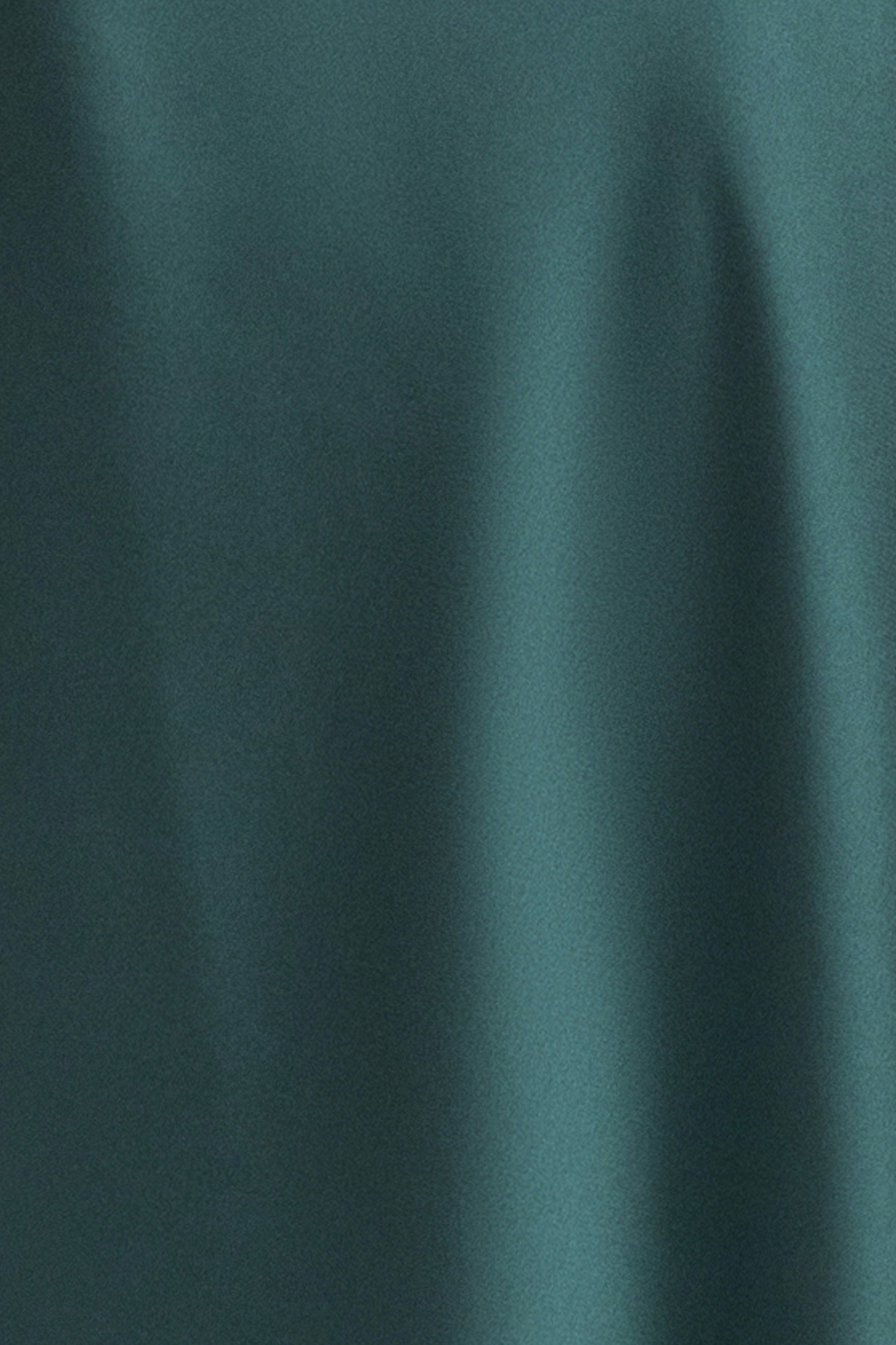 "Tallulah" Satin Overlay Cape Dress