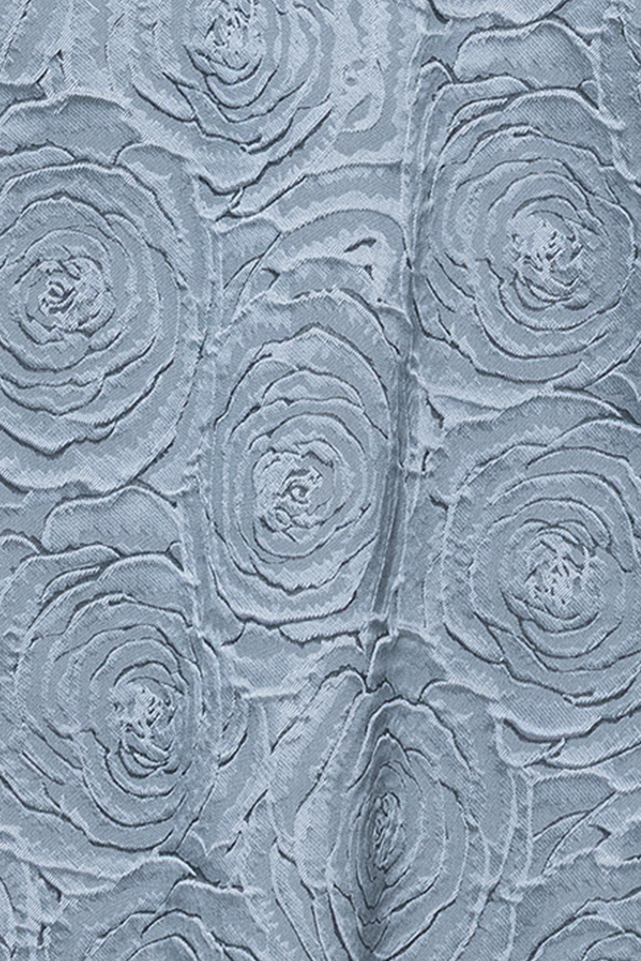 "Lorelai" Brocade Asymmetric Neck Dress