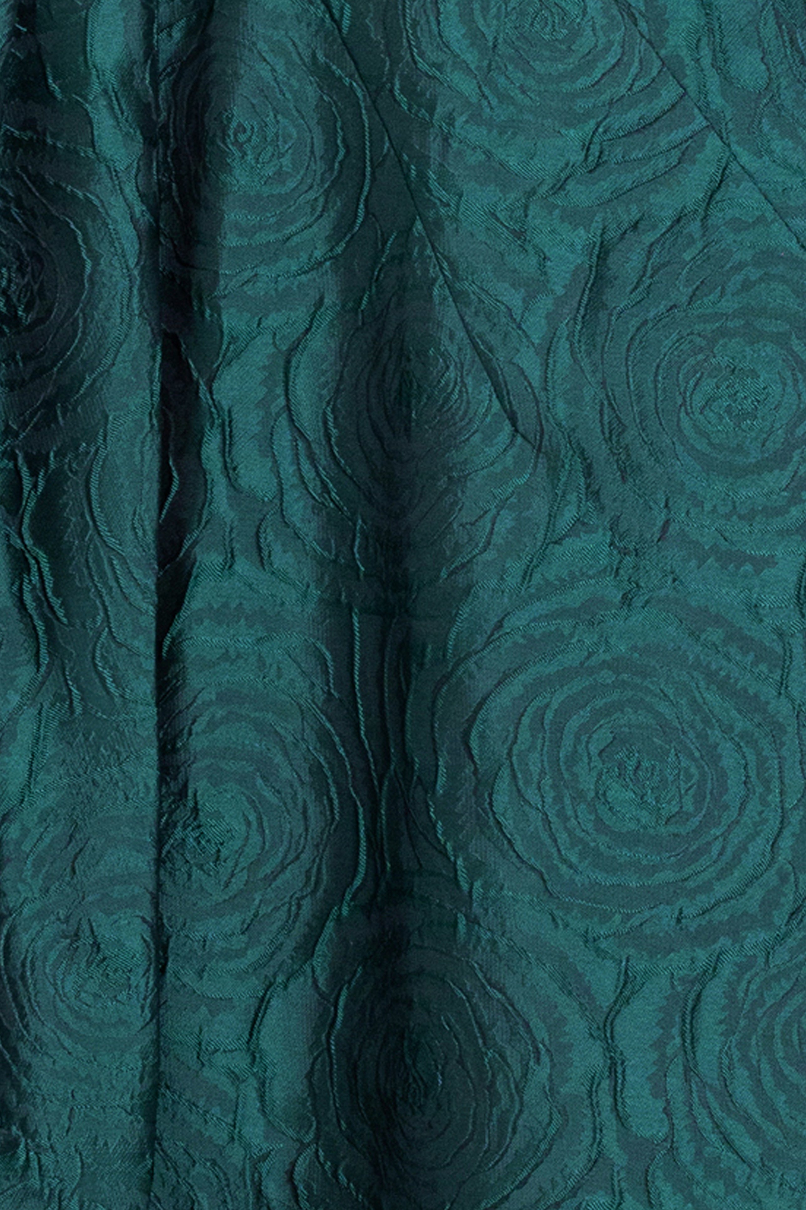 "Bradley" Brocade Strapless Ballgown