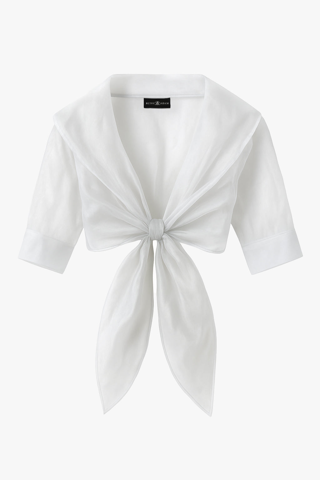 "Agnes" Organza 3/4 Sleeve Shawl Wrap