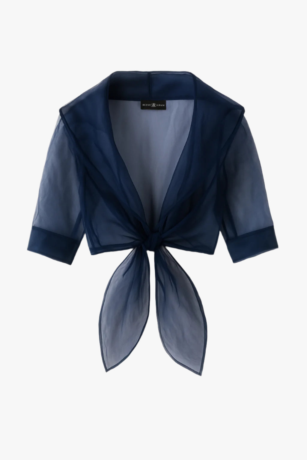 "Agnes" Organza 3/4 Sleeve Shawl Wrap