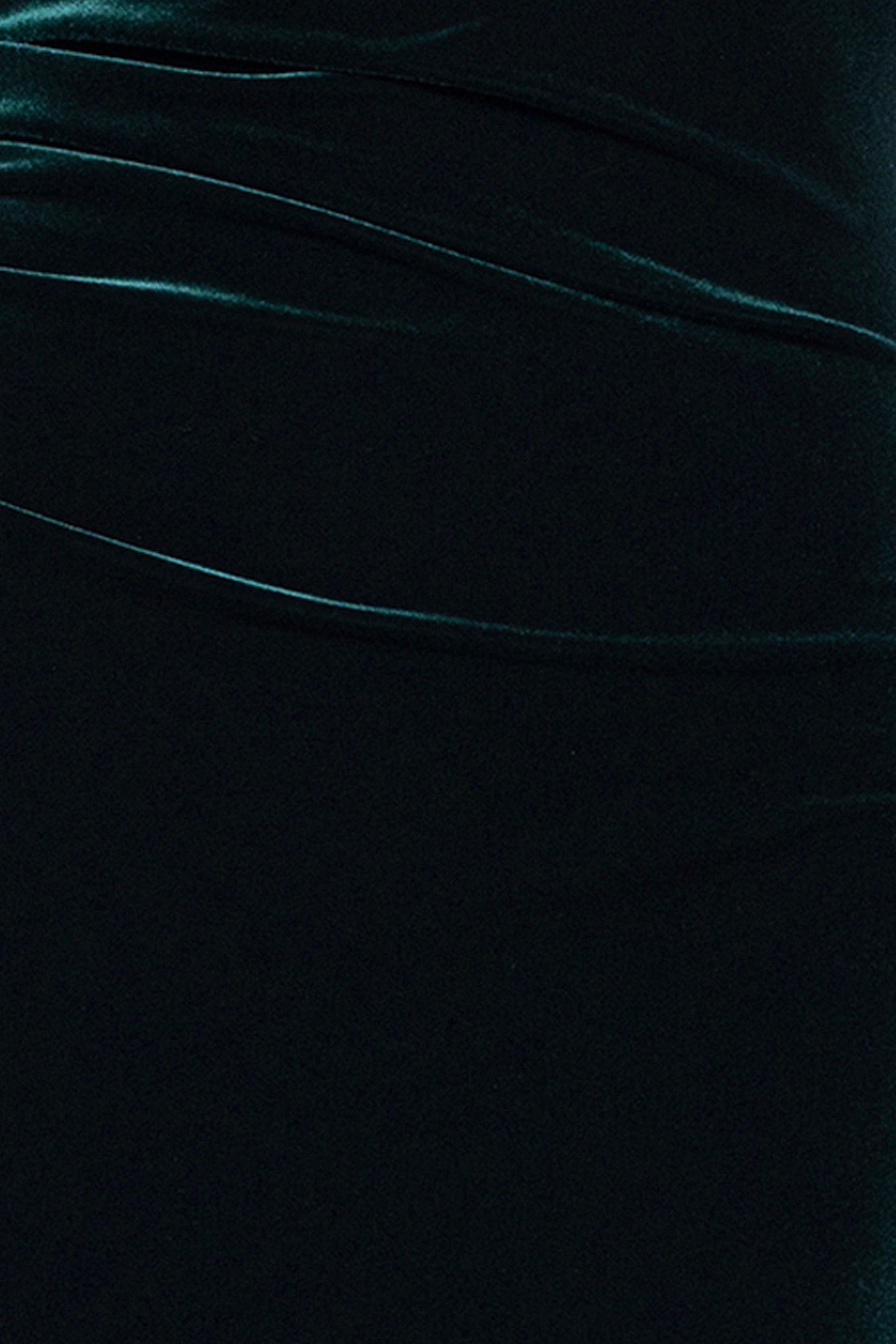 "Christy" Long Off the Shoulder Velvet Dress