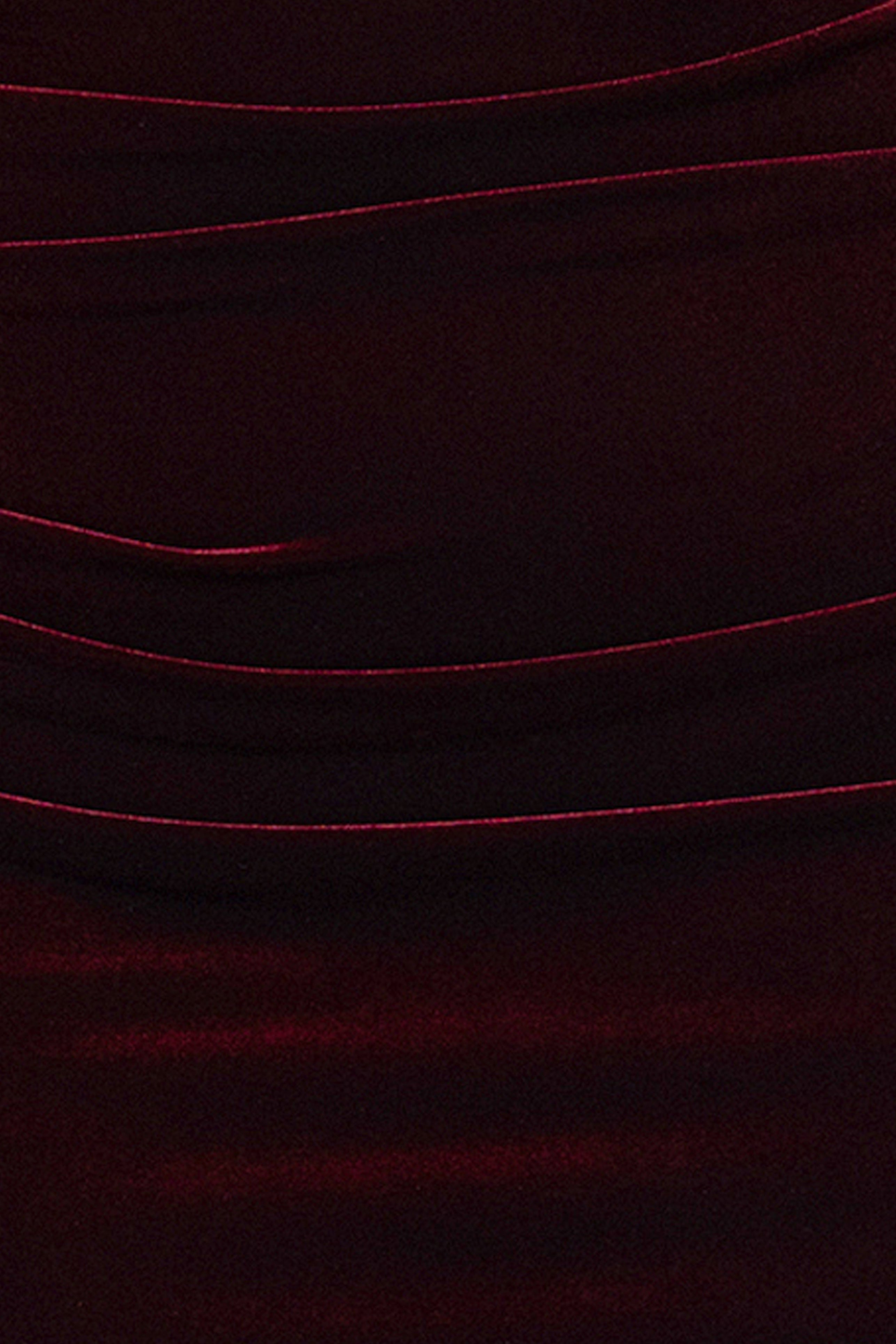 Plus "Jody" Velvet Off the Shoulder V-Neck Short Dress