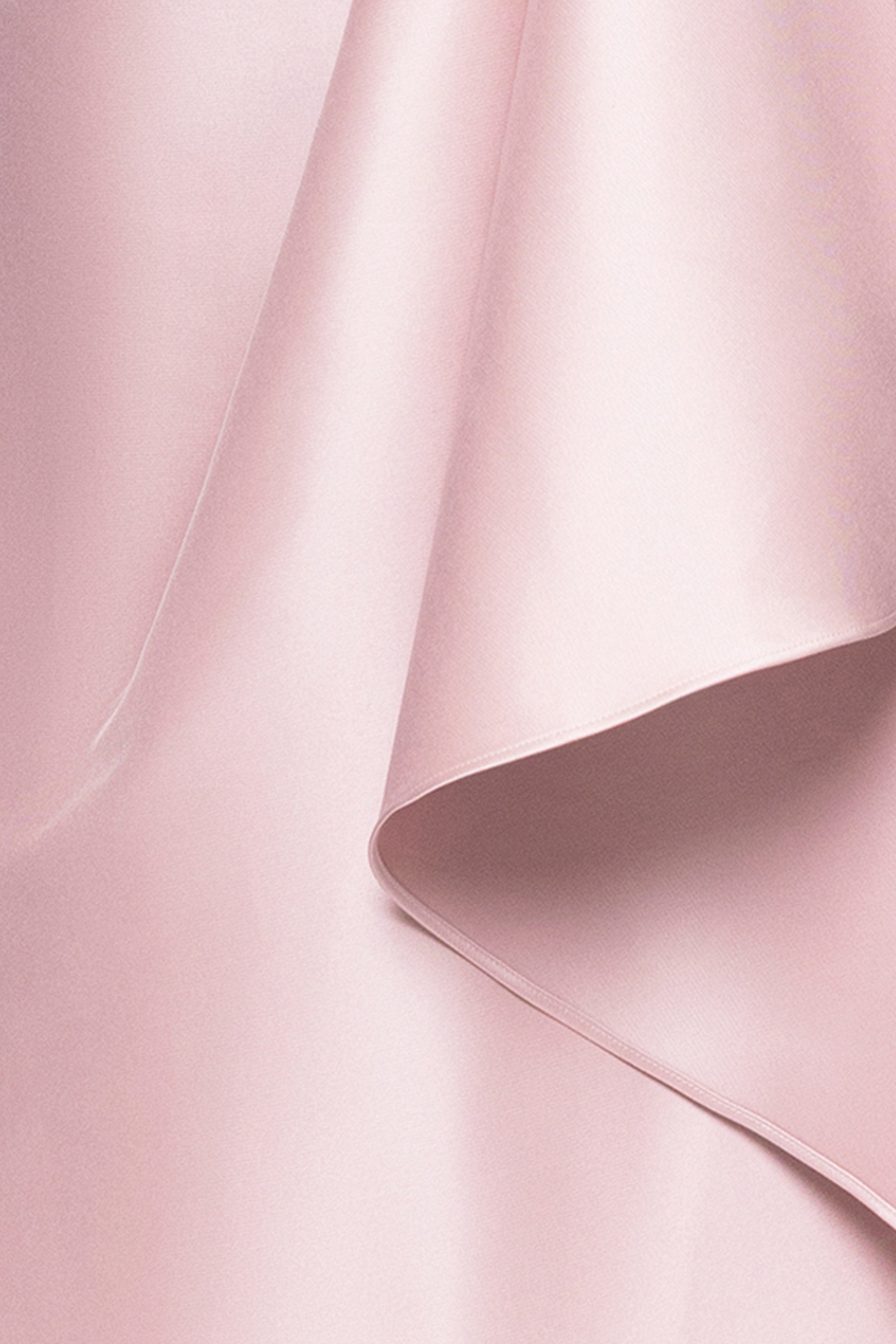 Xscape Evenings "Diana" Mikado Strapless Rouched Floor Length Dress