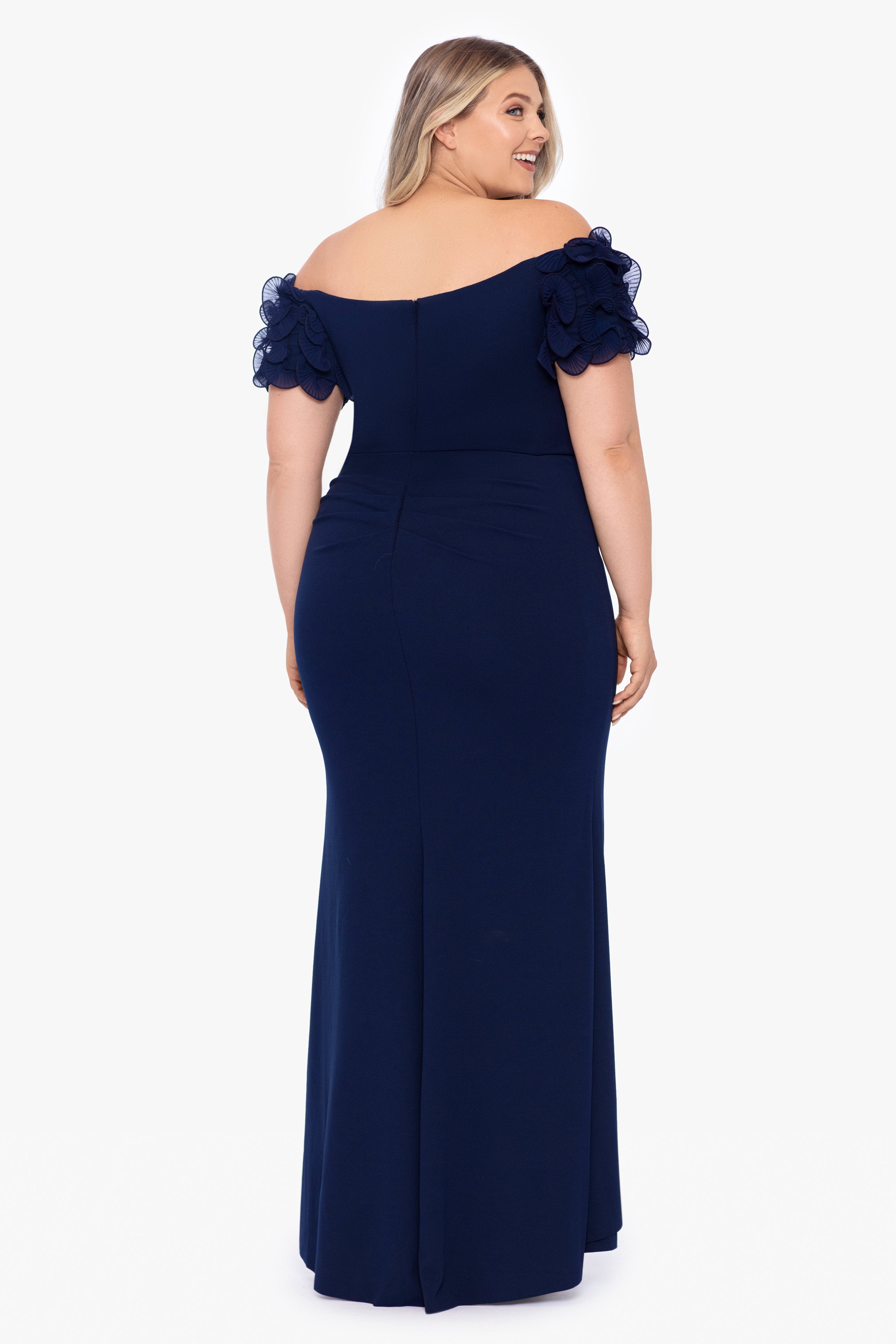 Xscape plus deals size gown