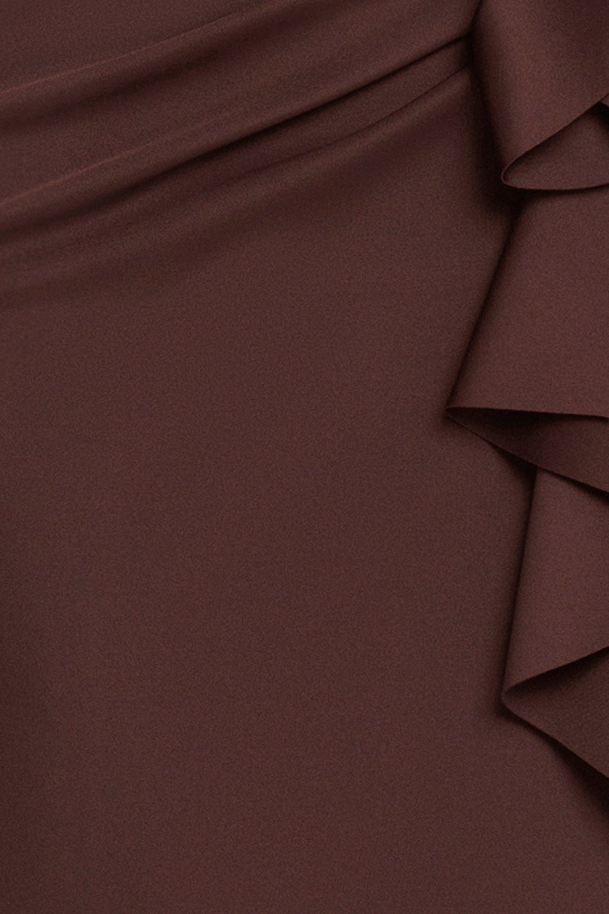 Plus "Patti" Techno Scuba Off The Shoulder Dress