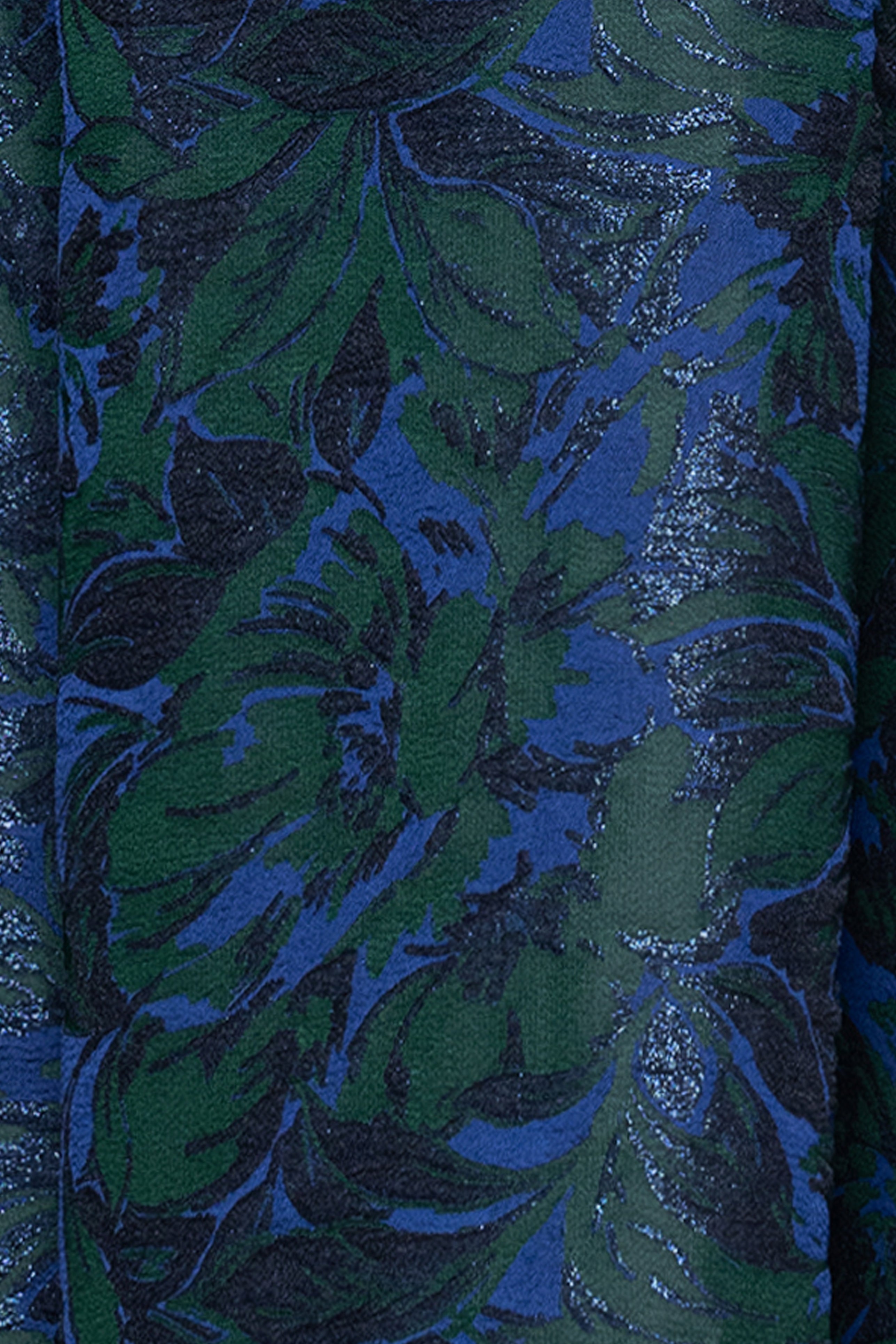 Petite "June" Jacquard Off the Shoulder Floor Length Dress