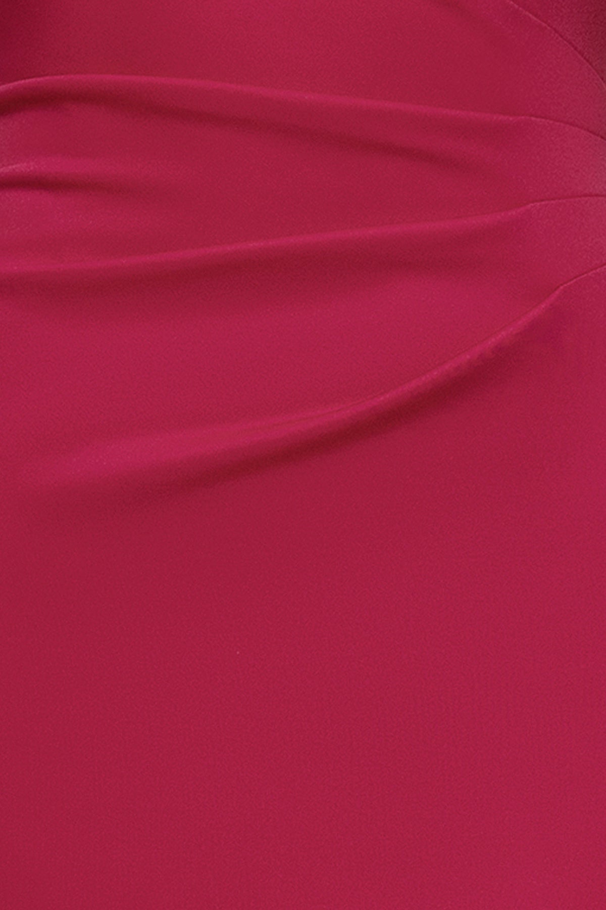 "Jacqueline" Techno Scuba Strapless Ruffle Dress