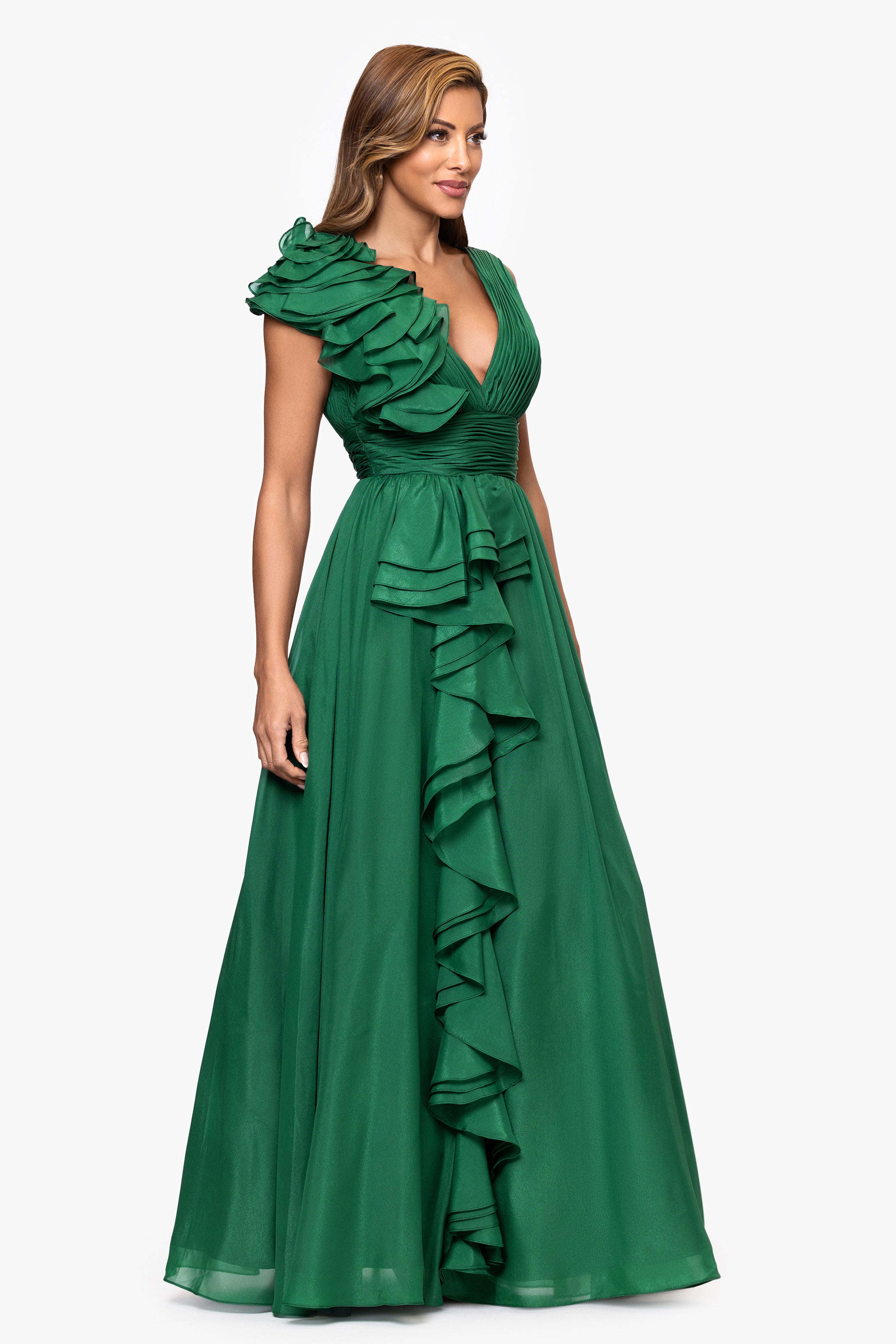 Xscape Evenings Green Dresses