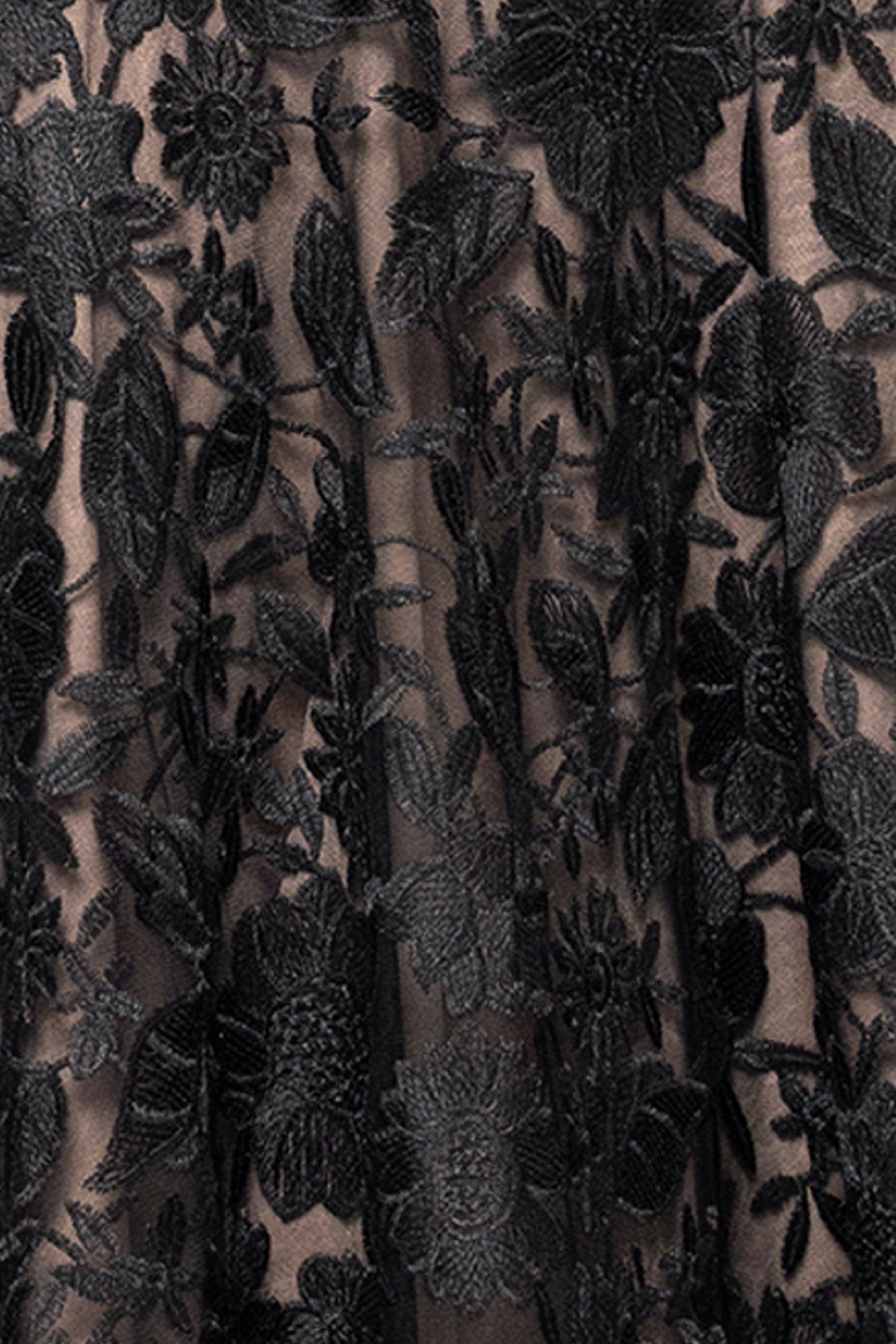 "Yana" Strapless Mermaid Floor Length Dress