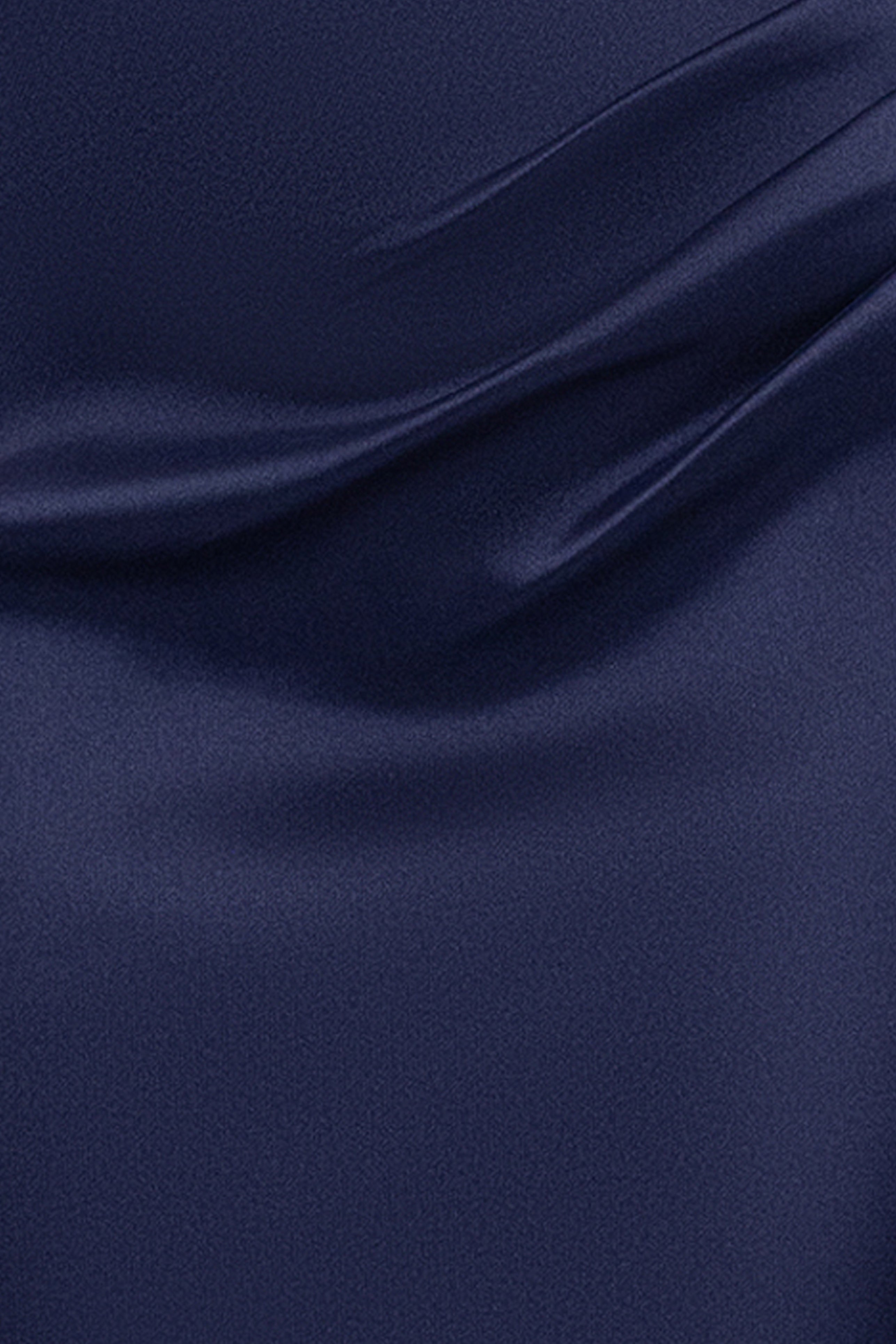 "Tina" Mikado Off the Shoulder Overlay Floor Length Dress