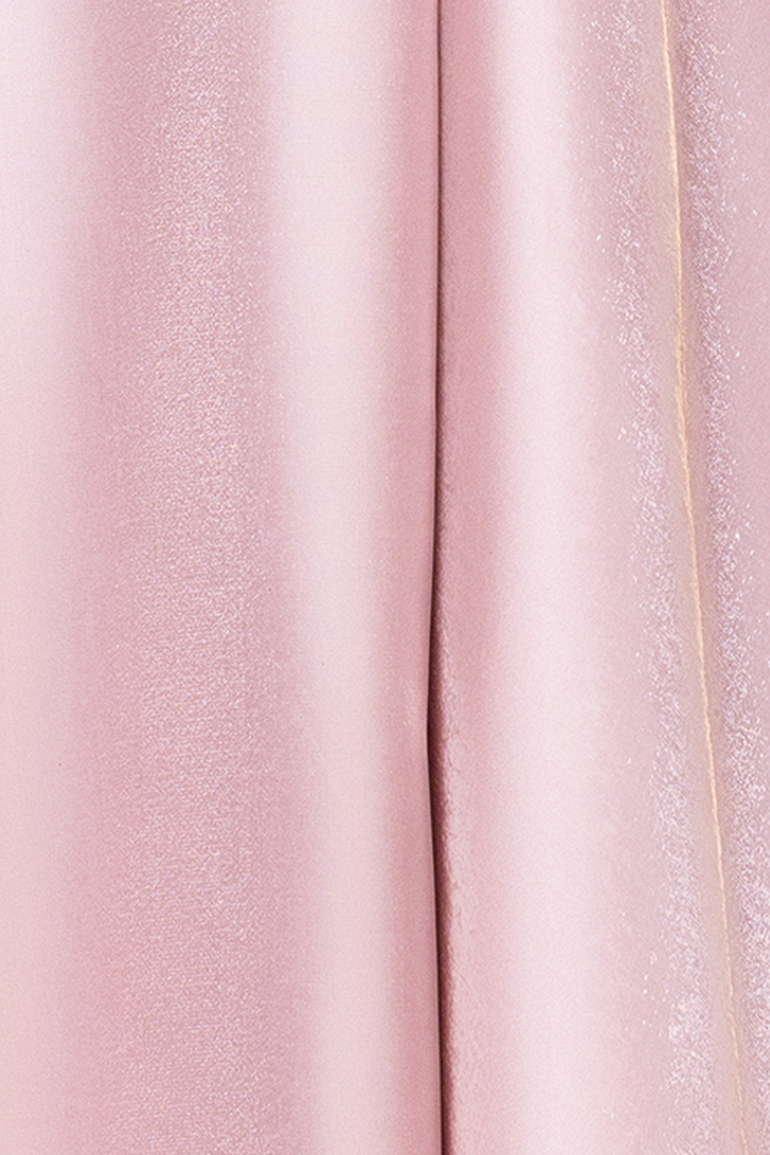 Plus "Laney" Mikado Off the Shoulder Floor Length Dress