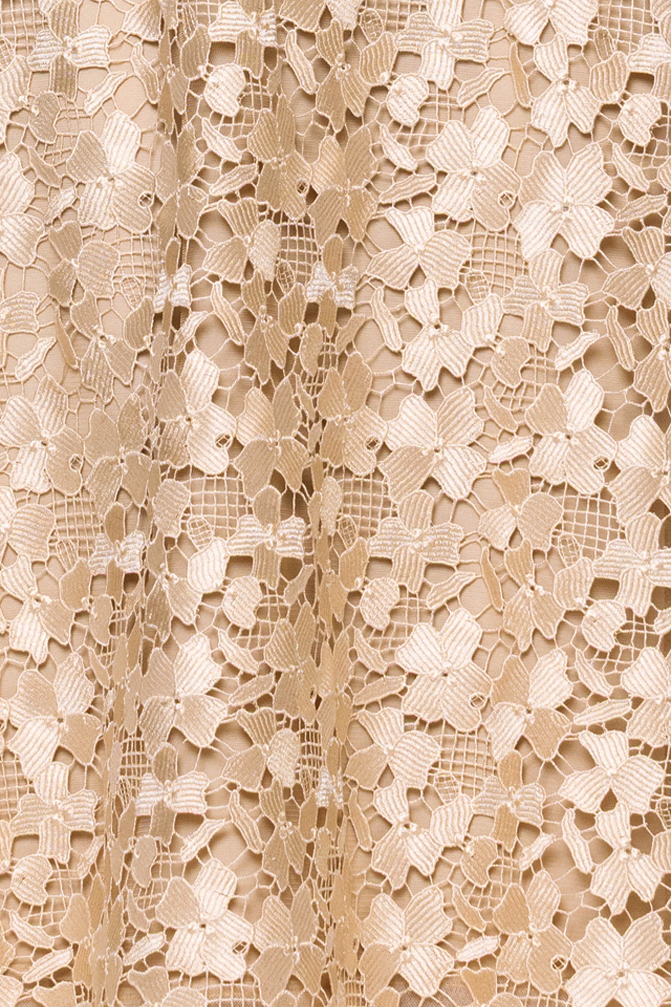 "Colby" Lace Strapless Gown