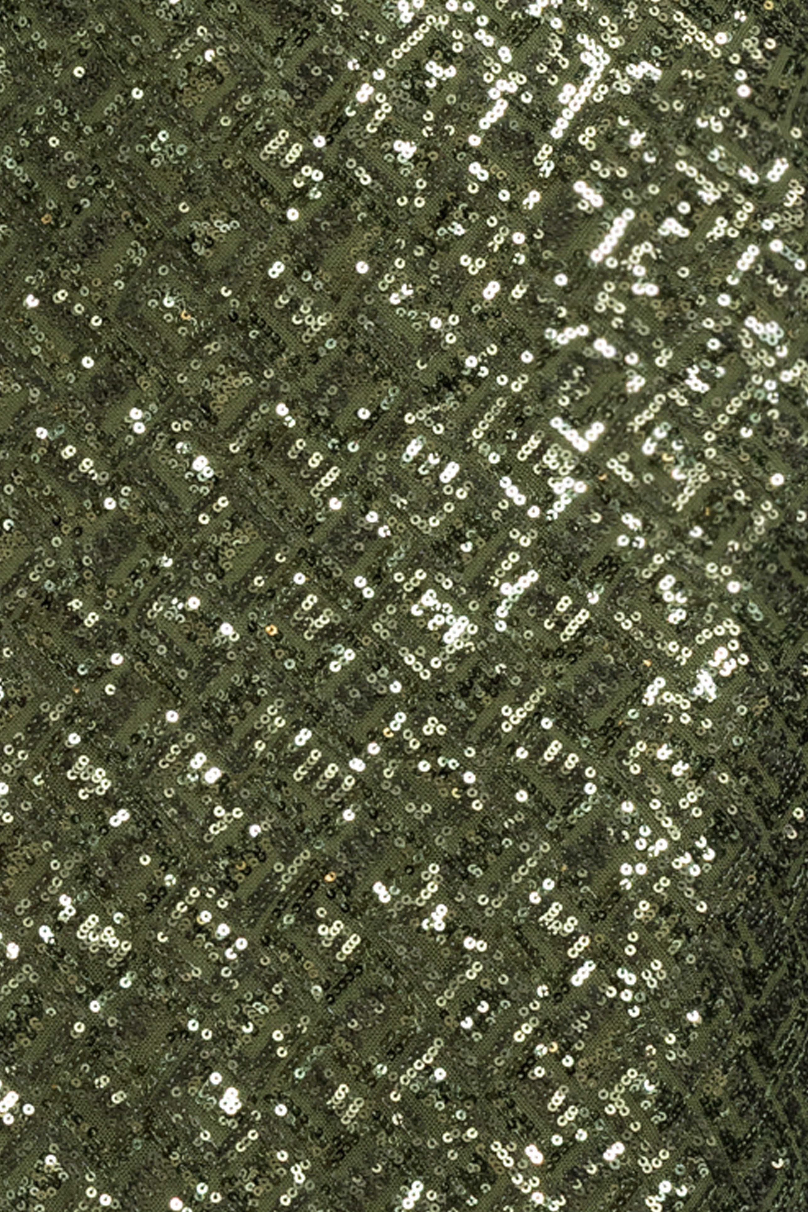"Gloriana" Sequin Spaghetti Satin Combo Dress