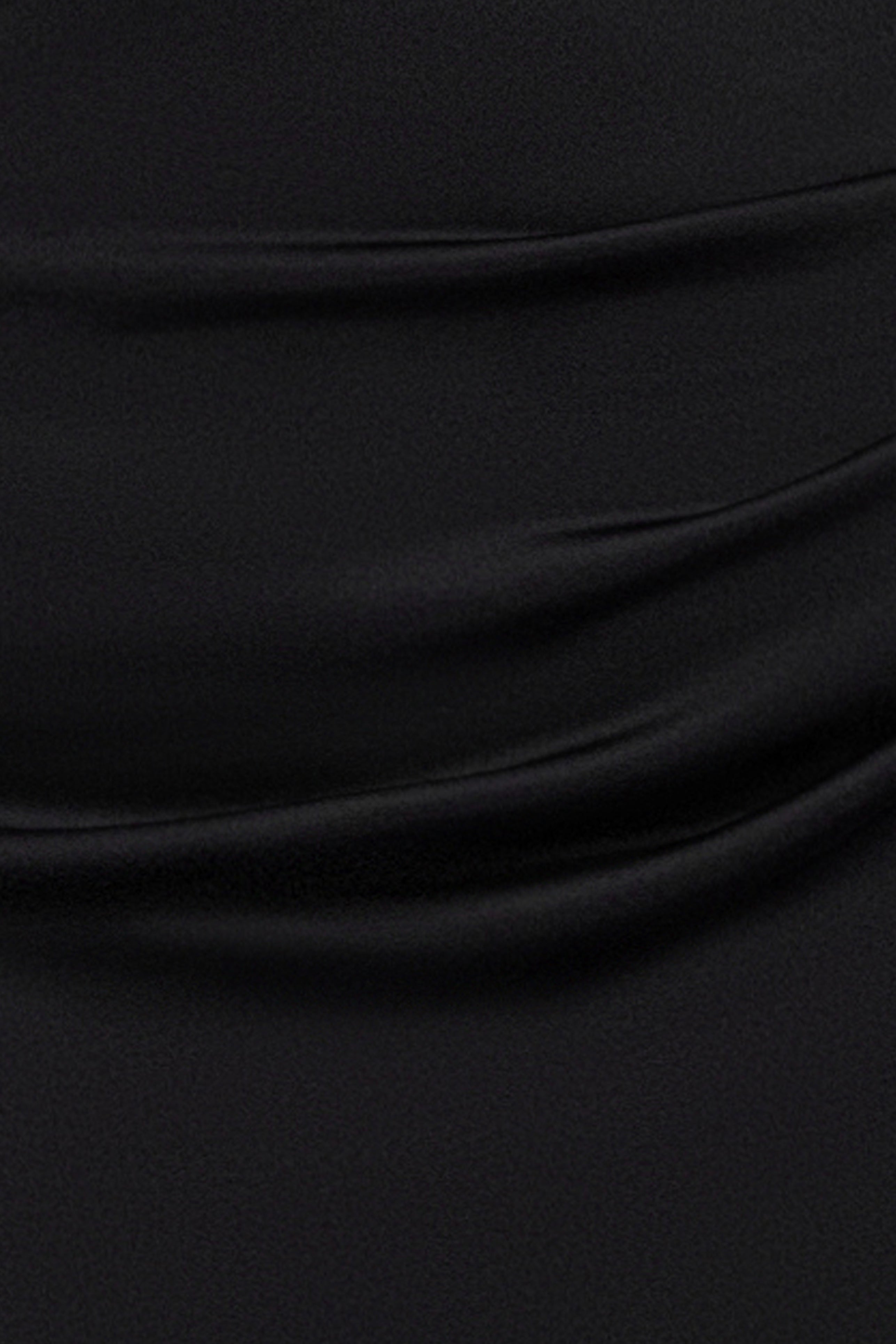 Plus "Lena" Techno Scuba Mesh Slit Dress