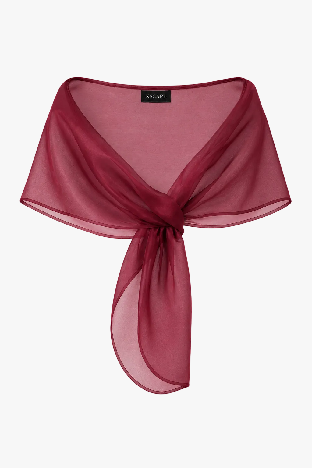"Joan" Pull Through Organza Shawl Wrap