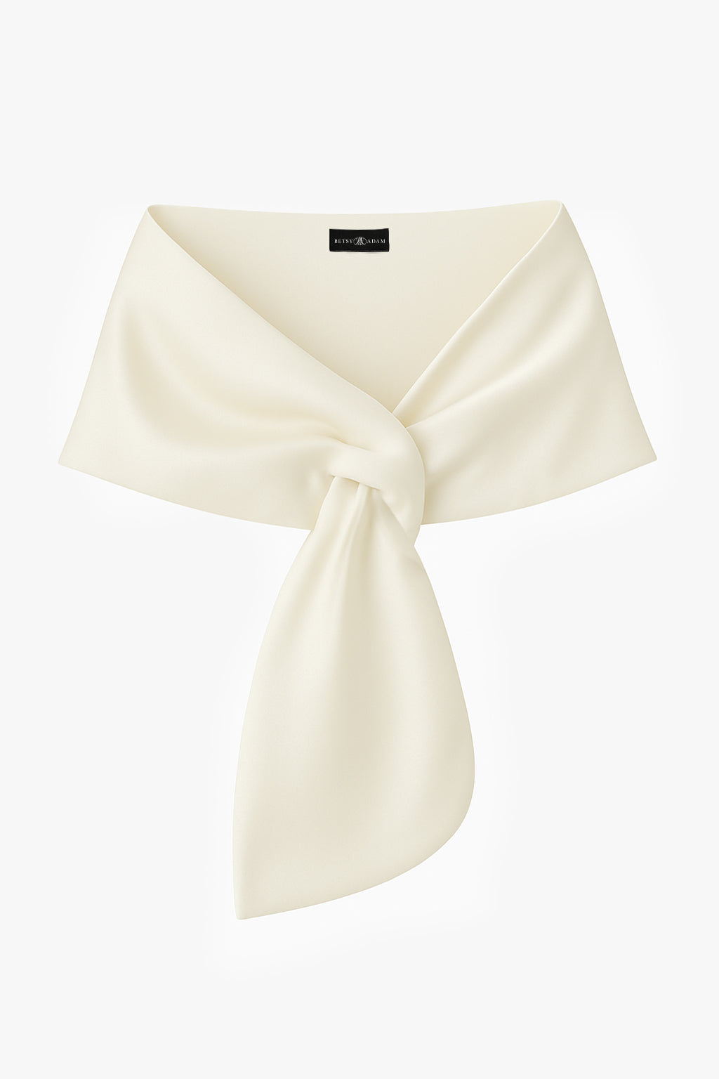 "Trixie" Satin Pull Through Shawl Wrap