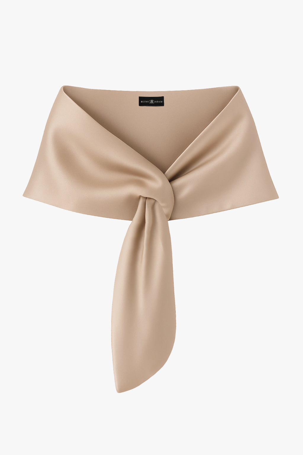 "Trixie" Satin Pull Through Shawl Wrap