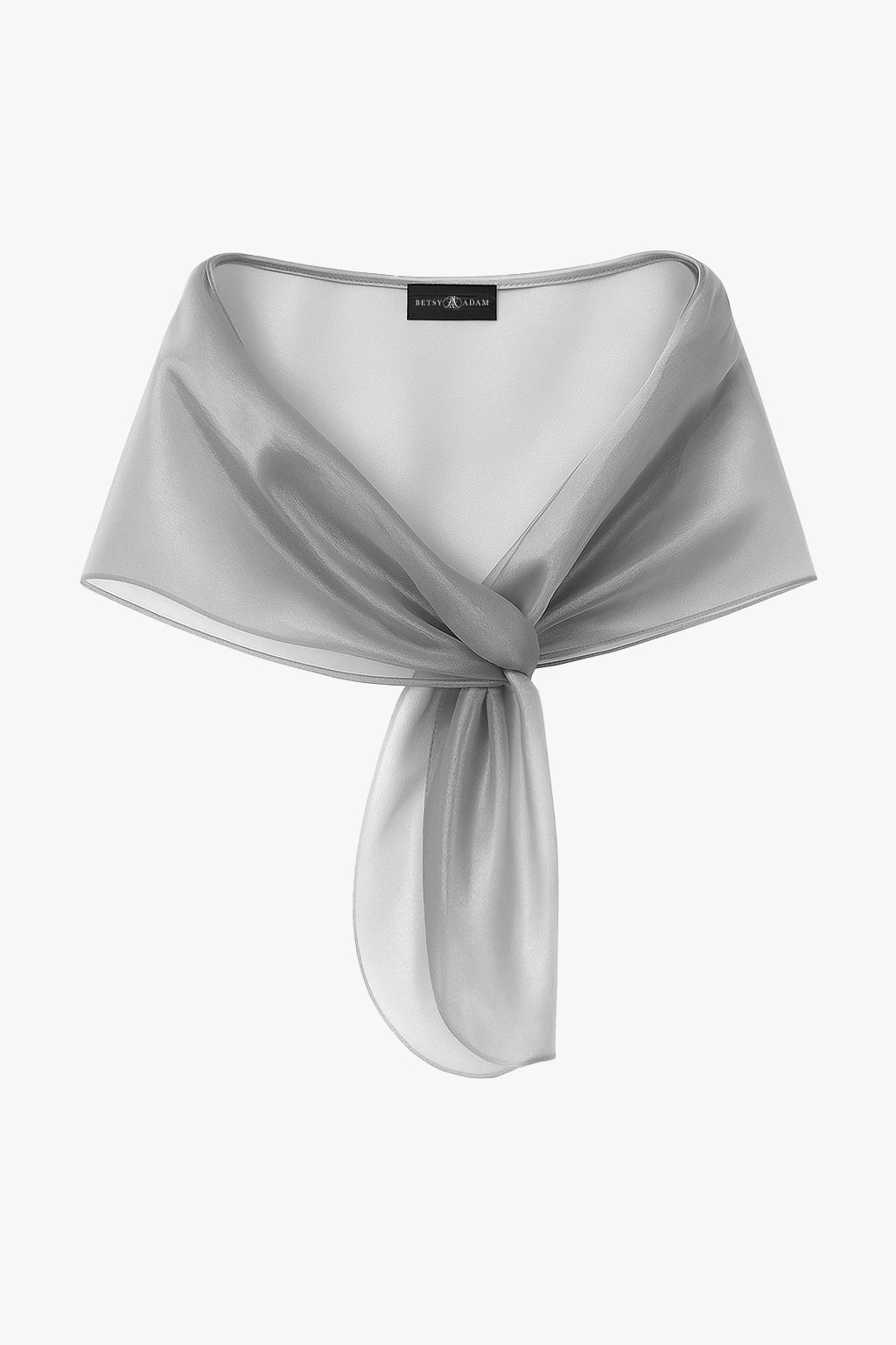 "Joan" Pull Through Organza Shawl Wrap