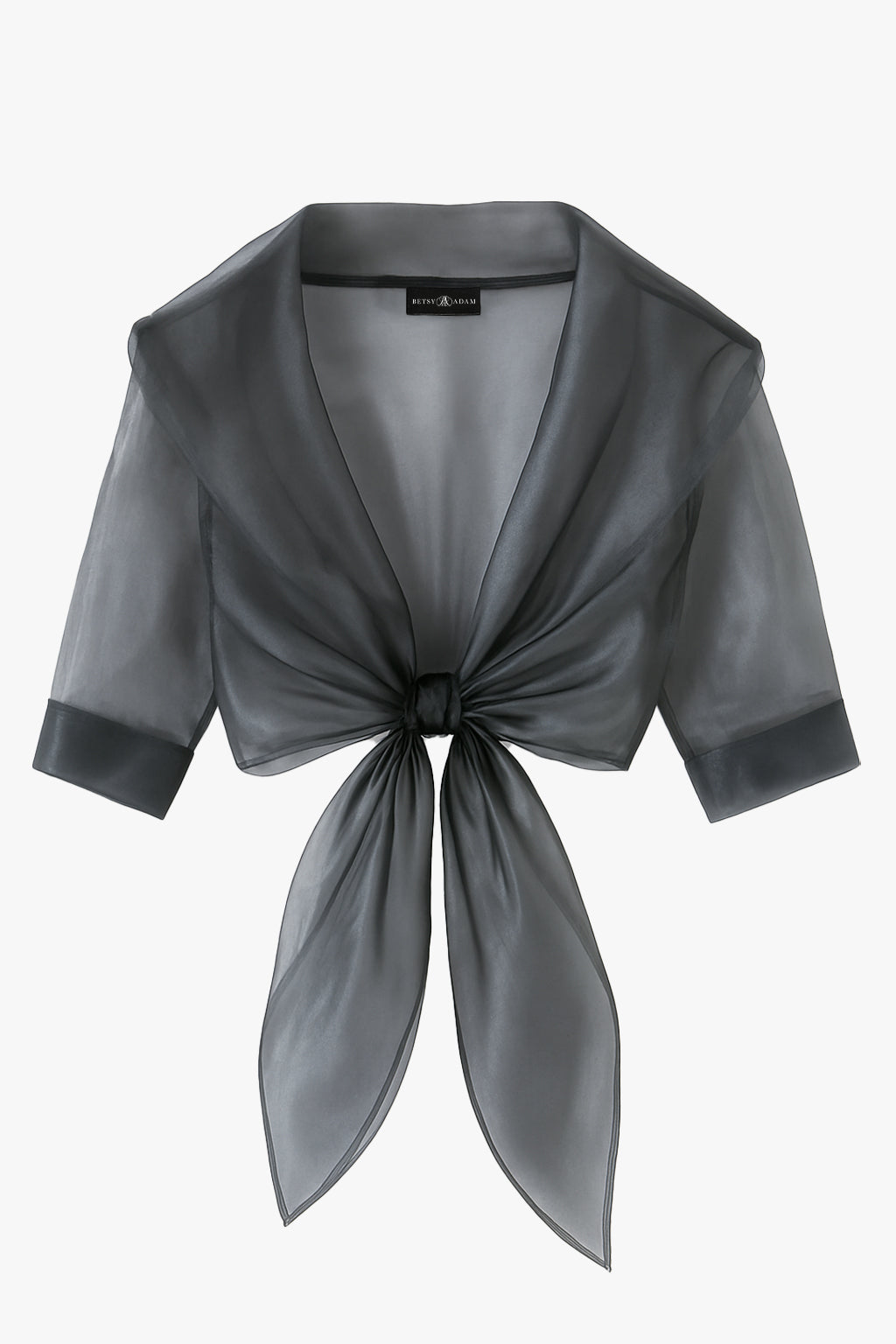 "Agnes" Organza 3/4 Sleeve Shawl Wrap