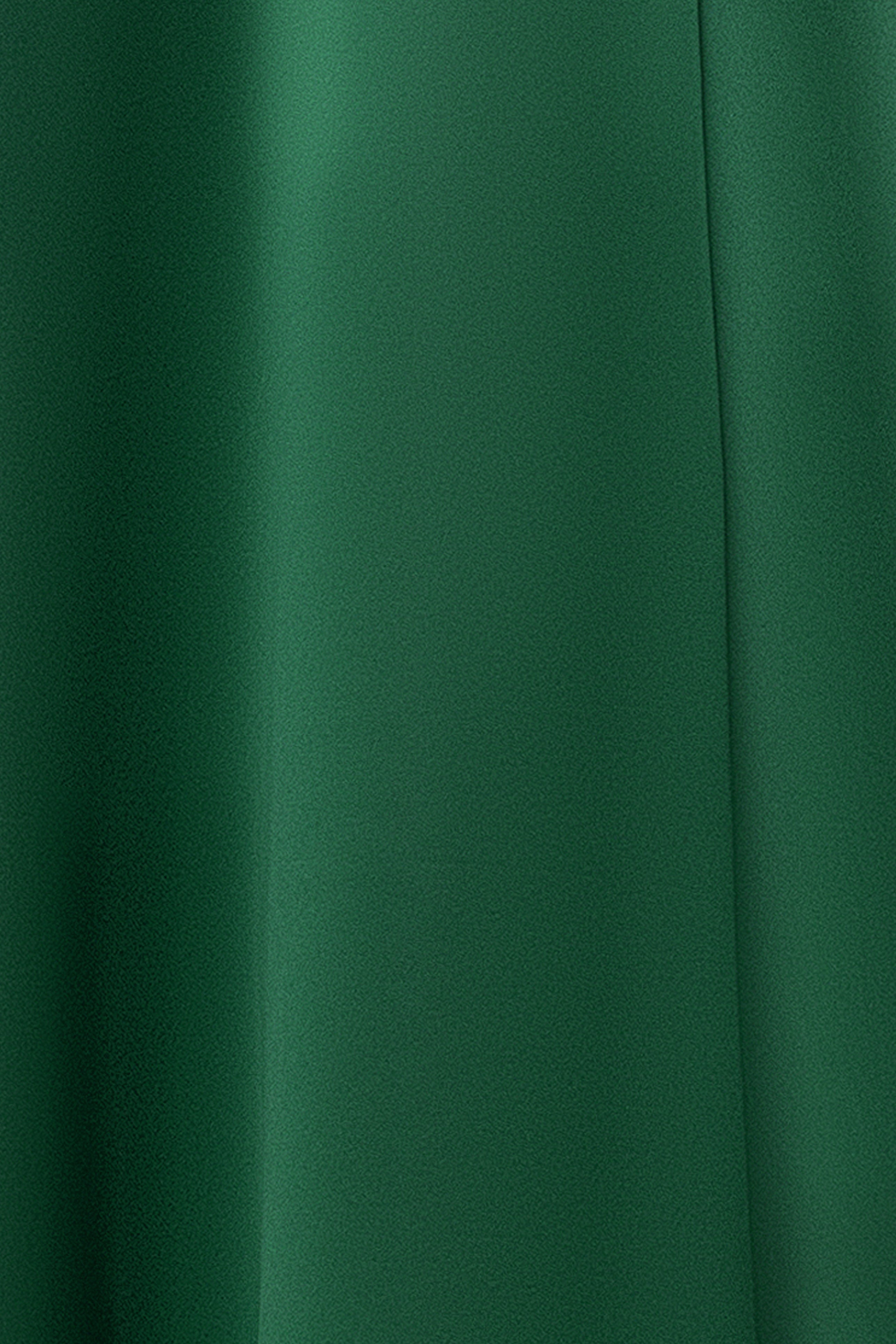 "Aria" Off the Shoulder Long Satin Front Slit Dress