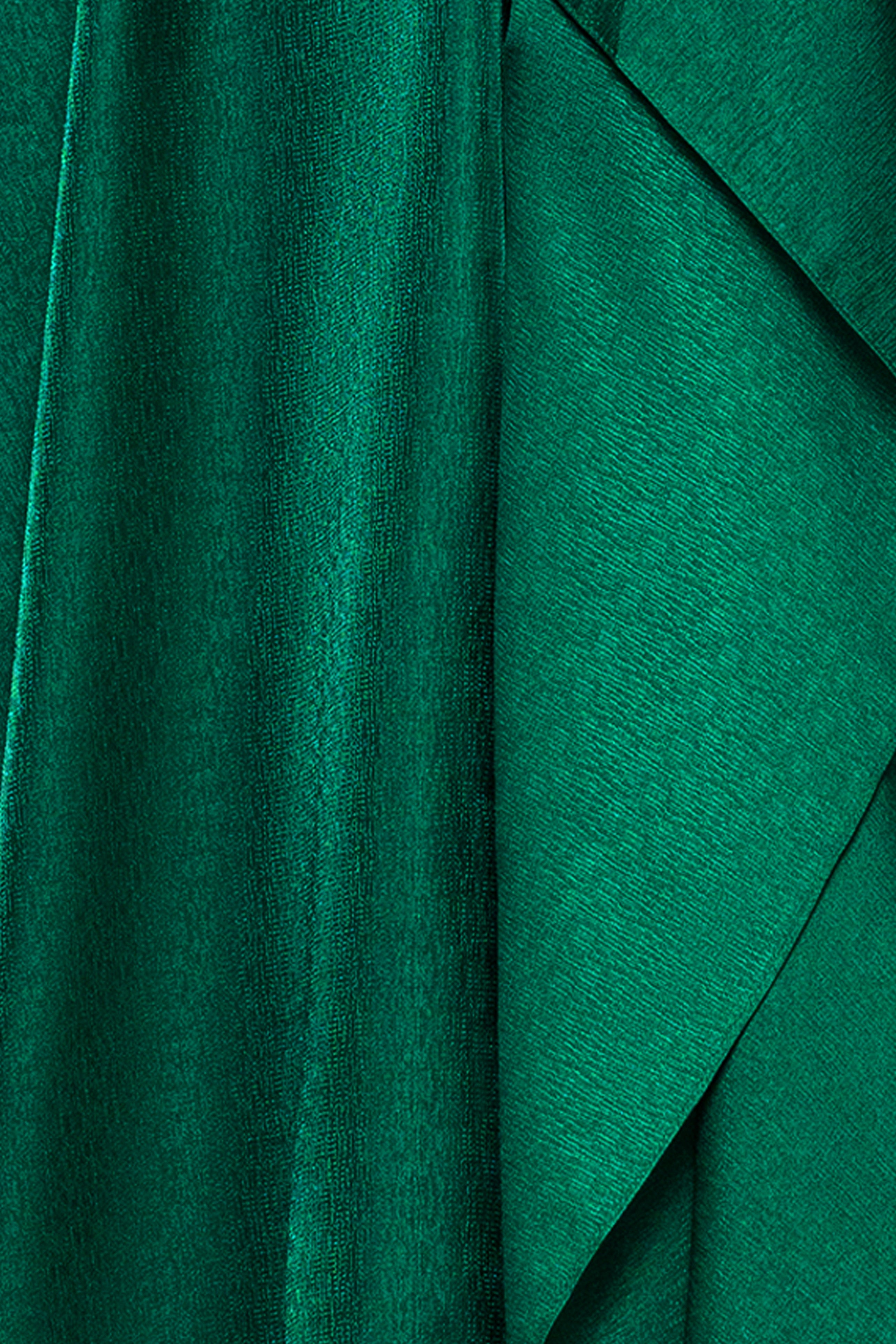 Xscape Evenings "Gina" Organza Off the Shoulder Ruffle Floor Length Dress