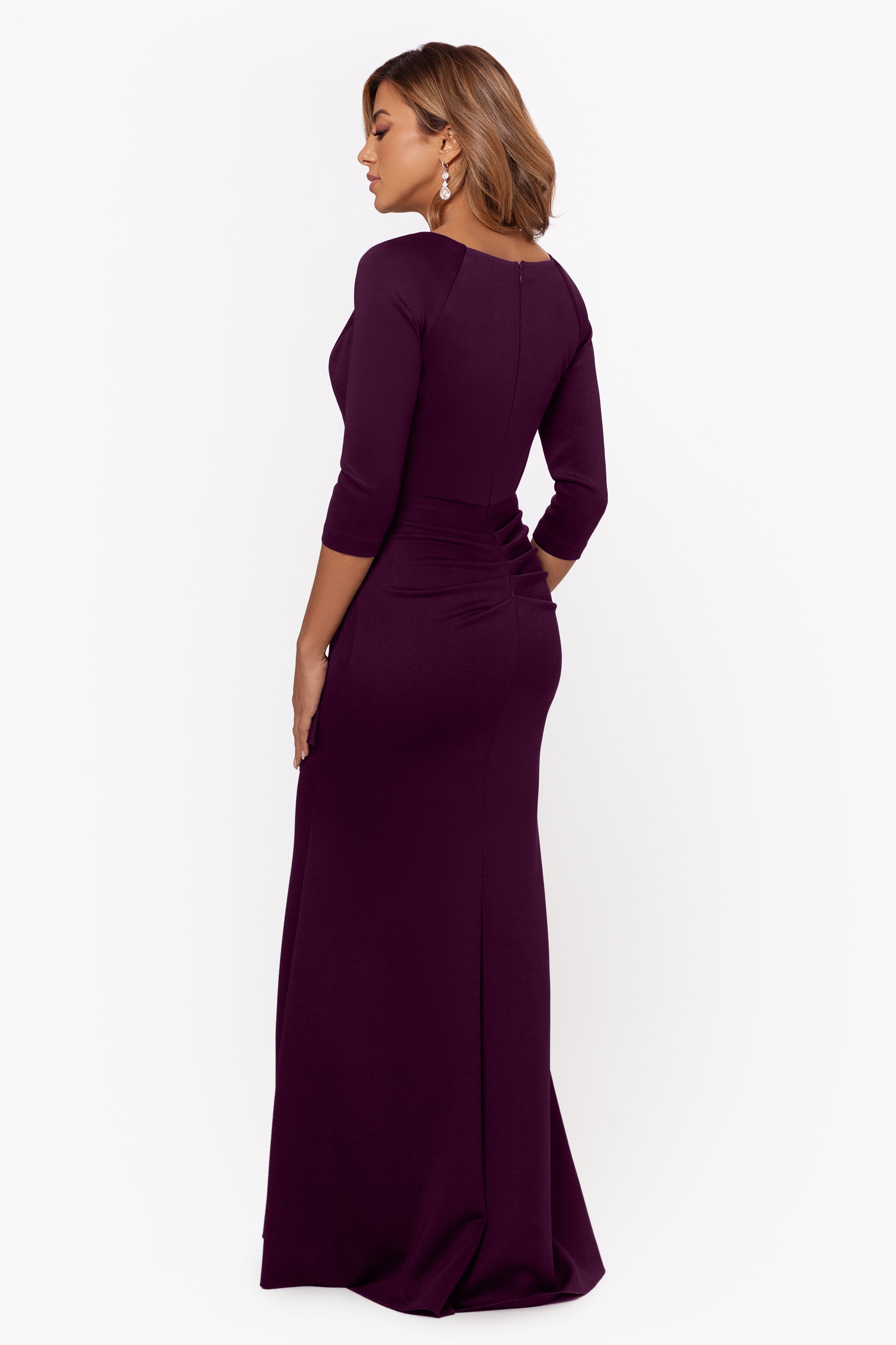 Xscape Plum Bridesmaid Dresses