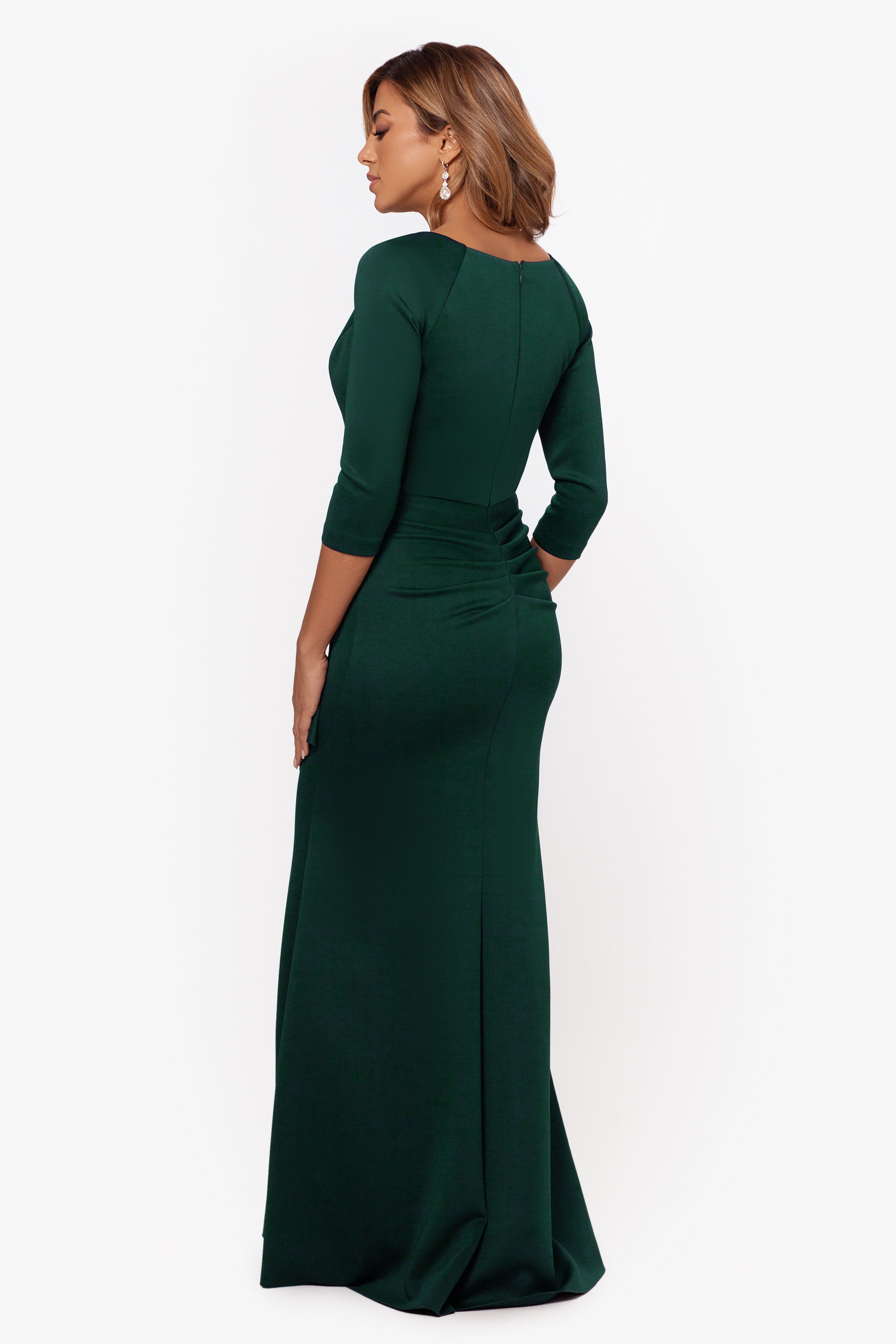 Xscape dresses 2024 long sleeve